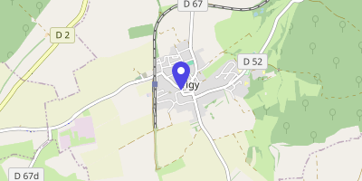 Carte OpenStreetMap — 4 place de l'Église, Vigy