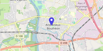 Carte OpenStreetMap — Avenue du Parc, Andrézieux-Bouthéon