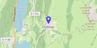 Carte OpenStreetMap — 26 rue de la Mairie, Cholonge