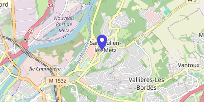 Carte OpenStreetMap — 108 rue Général-Diou, Saint-Julien-lès-Metz