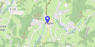 Carte OpenStreetMap — 32 route de Viuz-en-Sallaz, Bogève