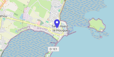 Carte OpenStreetMap — 9 rue de Choisy, Saint-Vaast-la-Hougue