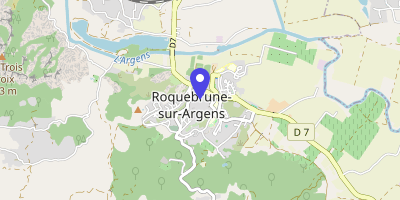 Carte OpenStreetMap — Rue Grande-André-Cabasse, Roquebrune-sur-Argens
