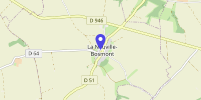 Carte OpenStreetMap — 1 rue de la Mairie, La Neuville-Bosmont