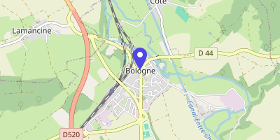 Carte OpenStreetMap — 1 place de la Mairie, Bologne