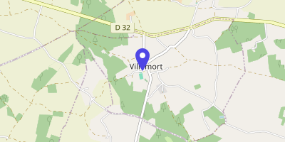 Carte OpenStreetMap — 13 rue de l'École, Villemort