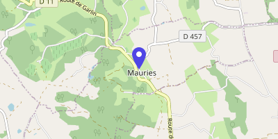 Carte OpenStreetMap — 7 route de l'Église, Mauries