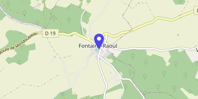 Carte OpenStreetMap — Rue Principale, Fontaine-Raoul