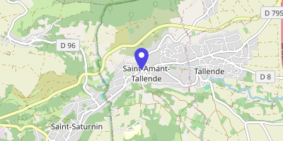 Carte OpenStreetMap — Place du Docteur-Darteyre, Saint-Amant-Tallende