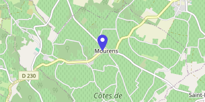 Carte OpenStreetMap — Le Bourg, Mourens