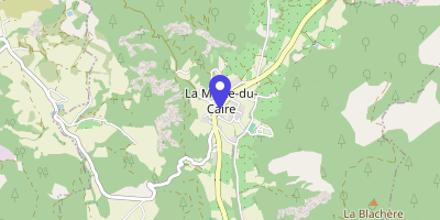 Carte OpenStreetMap — Place Pied-de-Ville, La Motte-du-Caire