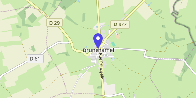Carte OpenStreetMap — 17 place Mai-1940, Brunehamel