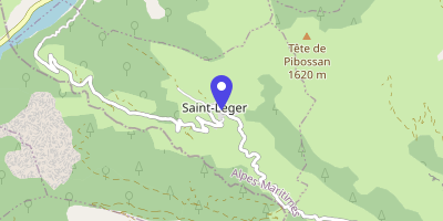 Carte OpenStreetMap — Rue Principale, Saint-Léger