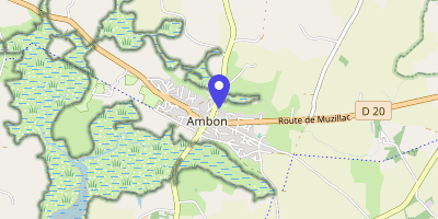 Carte OpenStreetMap — 1 rue Pré-Demoiselle, Ambon