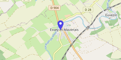 Carte OpenStreetMap — 2 place de la Mairie, Essey-et-Maizerais