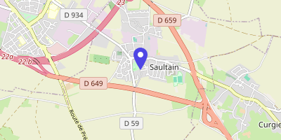 Carte OpenStreetMap — Ruelle de Préseau, Saultain