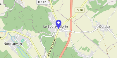 Carte OpenStreetMap — 24 route de Louviers, Le Boulay-Morin