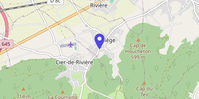 Carte OpenStreetMap — Route de Barbazan, Ardiège