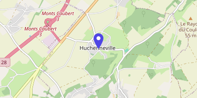 Carte OpenStreetMap — 2 rue de la Place, Huchenneville