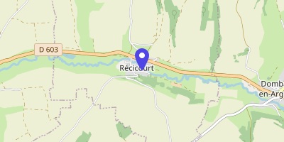 Carte OpenStreetMap — 17 Grande-Rue, Récicourt