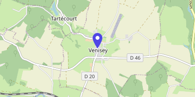 Carte OpenStreetMap — 17 Grande-Rue, Venisey