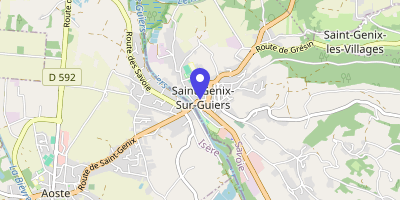 Carte OpenStreetMap — 6 rue du Faubourg, Saint-Genix-les-Villages