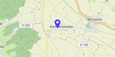 Carte OpenStreetMap — 2 rue de l'École, Bernwiller