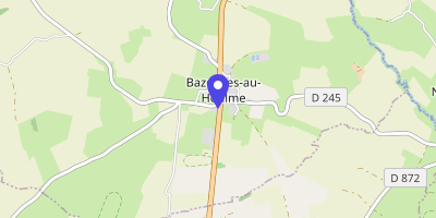 Carte OpenStreetMap — 3 route de Putanges, Bazoches-au-Houlme