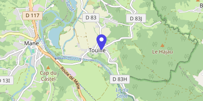 Carte OpenStreetMap — 1 la Place, Touille