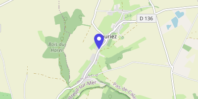 Carte OpenStreetMap — 51 rue Principale, Mouriez