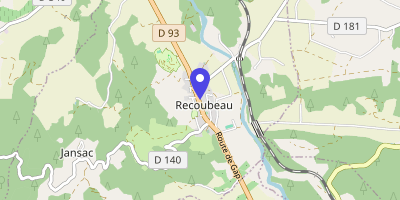 Carte OpenStreetMap — 175 route de Gap, Recoubeau-Jansac