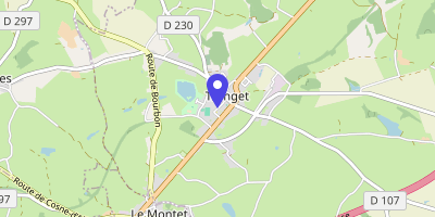 Carte OpenStreetMap — 8 passage de la Mairie, Tronget