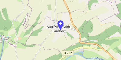 Carte OpenStreetMap — 1 rue du Lavoir, Autréville-Saint-Lambert