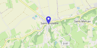 Carte OpenStreetMap — Rue de la Mairie, Saint-Broladre