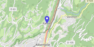 Carte OpenStreetMap — 2 route de la Biolle, Pallud