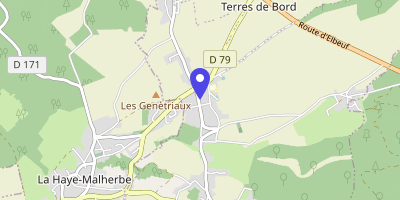 Carte OpenStreetMap — 144 rue du 8-Mai-1945, Terres-de-Bord