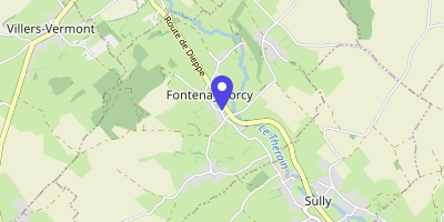 Carte OpenStreetMap — 4 place Jeanne-Bullot, Fontenay-Torcy