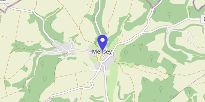 Carte OpenStreetMap — Place de la Mairie, Mélisey