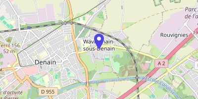 Carte OpenStreetMap — 20 rue Jean-Jaurès, Wavrechain-sous-Denain