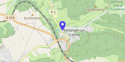 Carte OpenStreetMap — 4 rue des Écoles, Kédange-sur-Canner