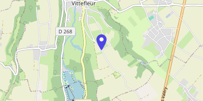 Carte OpenStreetMap — 7 place de la Mairie, Vittefleur