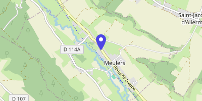 Carte OpenStreetMap — 971 route de Dieppe, Meulers