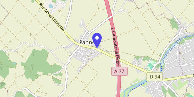 Carte OpenStreetMap — 250 rue Marcel-Donette, Pannes