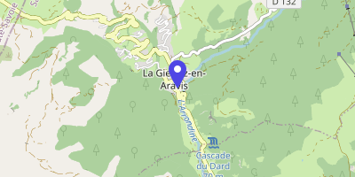 Carte OpenStreetMap — 34 place de la Mairie, La Giettaz