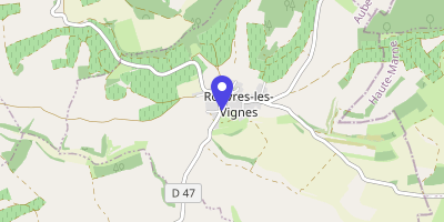 Carte OpenStreetMap — 2 rue de la Mairie, Rouvres-les-Vignes