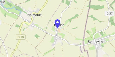 Carte OpenStreetMap — 15 rue du Hurtaut, Berlise