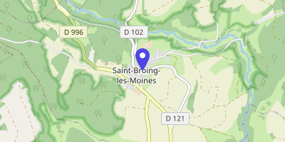 Carte OpenStreetMap — Grande-Place, Saint-Broing-les-Moines