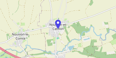 Carte OpenStreetMap — 12 rue des Petits-Pavés, Nouvion-et-Catillon