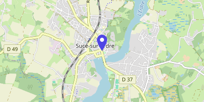 Carte OpenStreetMap — 25 rue de la Mairie, Sucé-sur-Erdre
