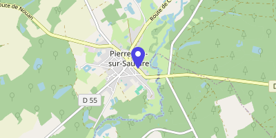 Carte OpenStreetMap — 26 rue de Souesmes, Pierrefitte-sur-Sauldre